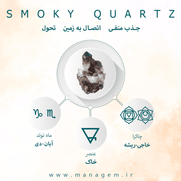 خواص سنگ کوارتز دودی