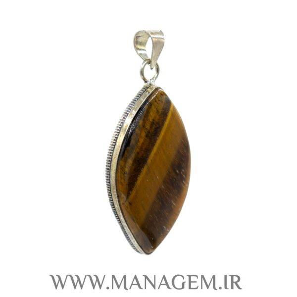 گردنبند چشم ببر طرح مارکیز