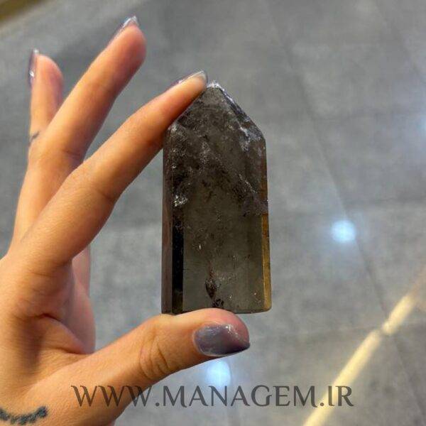 منشور کوارتز دودی