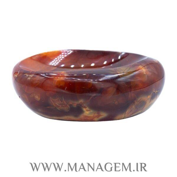 زیرسیگاری سنگ کارنلیان