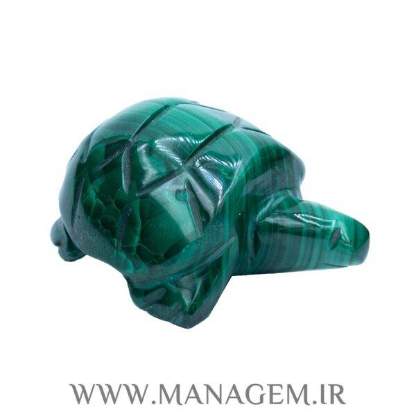 مجسمه لاکپشت مالاکیت
